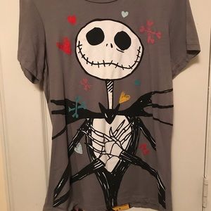 Jack and Sally Hot Topic tee